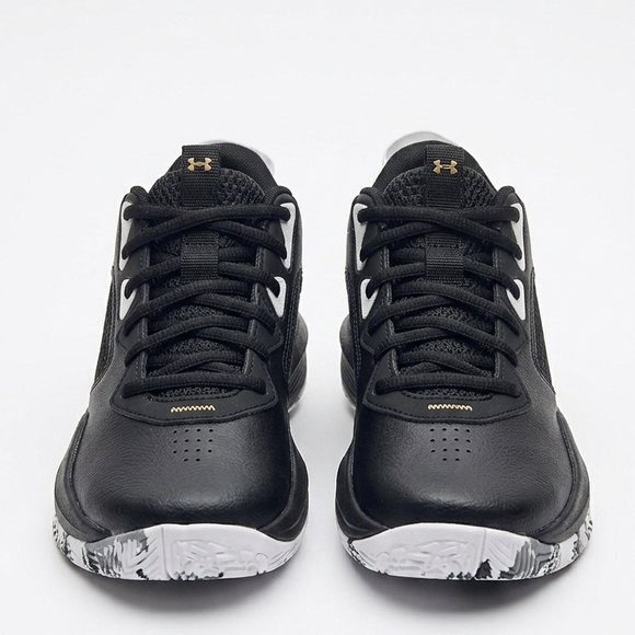Under Armour Other - ​Under Armour UA Jet Basketball Shoes Black White Gold